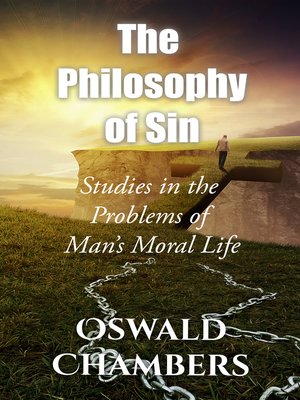 cover image of The Philosophy of Sin